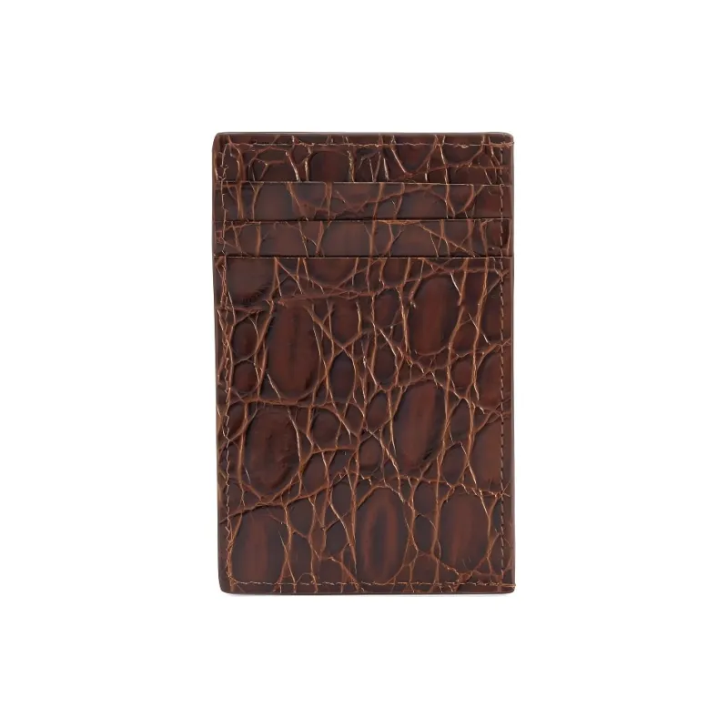 Giuseppe Zanotti Albert 2.0 Crocodile effect Cardholder-1