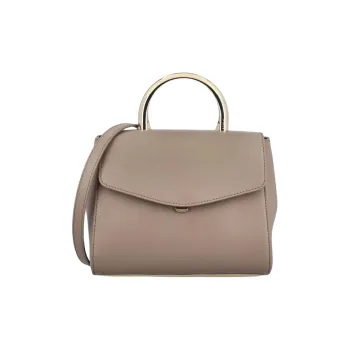 Furla Leather Envelope Bag, Shoulder Bag, Crossbody Bag, Handbag Women's Taupe