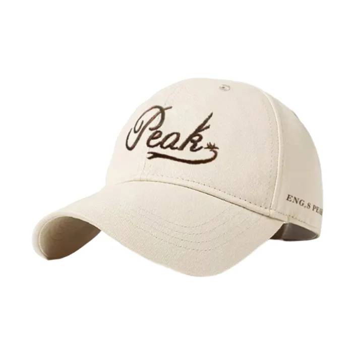 PEAK Cotton Baseball Caps Unisex-4