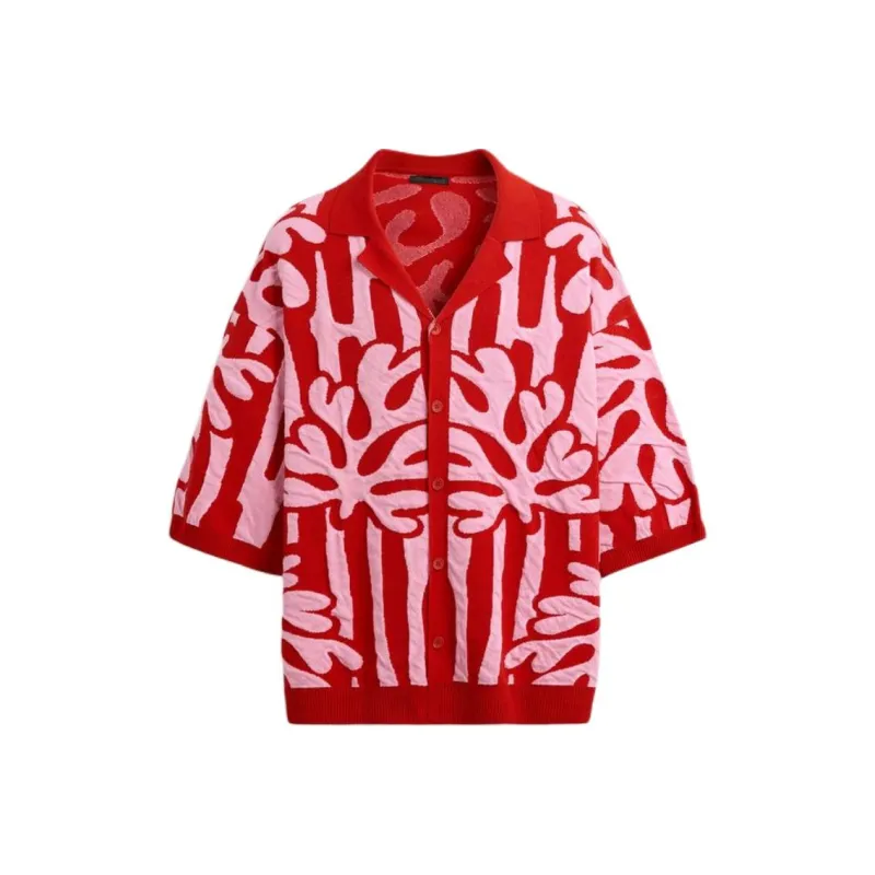 ZARA Shirts Men Red-0