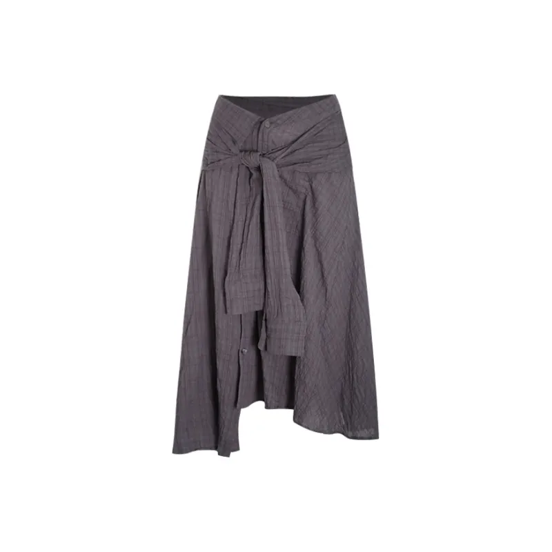 Little Pull Casual Long Skirt Women's-0