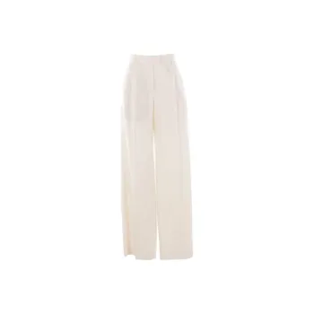 Brunello Cucinelli Monili chain Wide leg Trousers