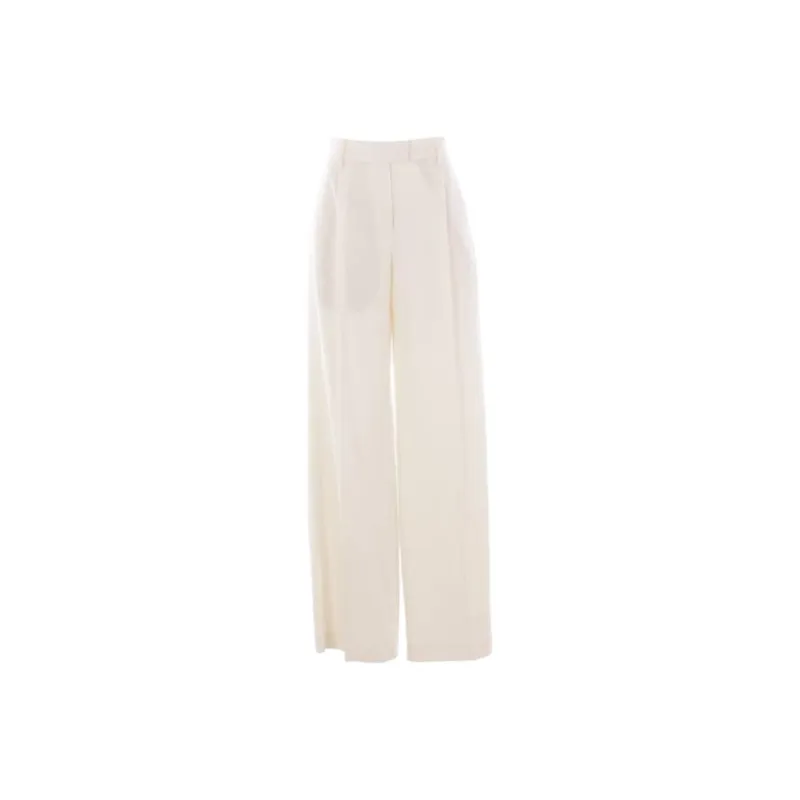 Brunello Cucinelli Monili chain Wide leg Trousers-0