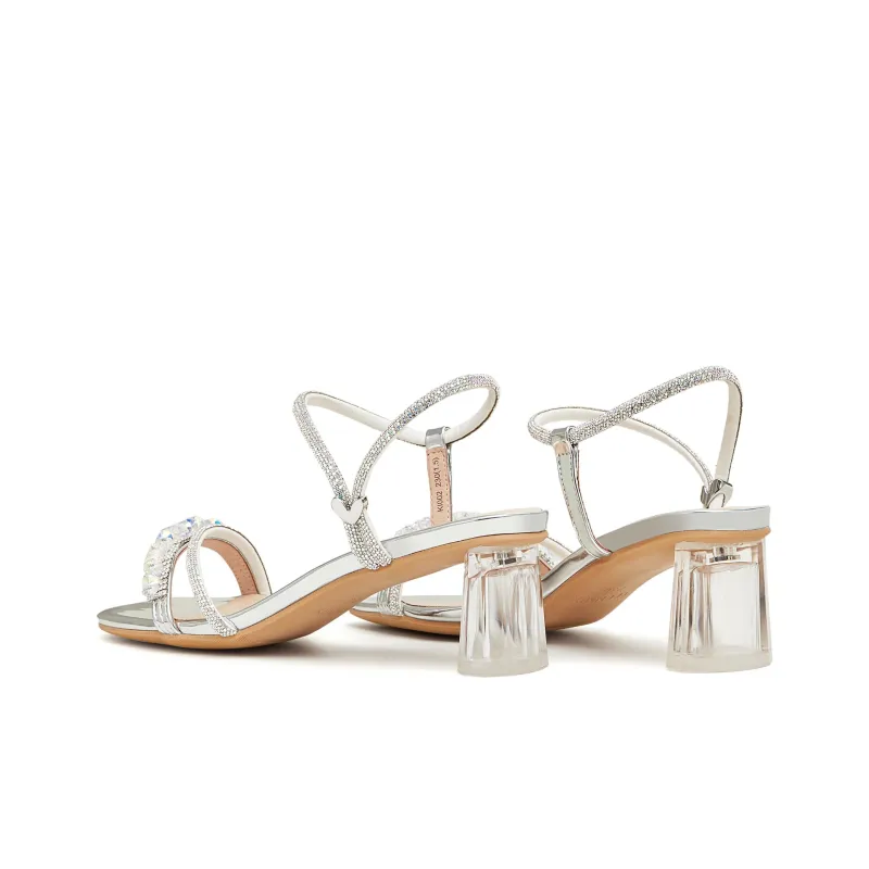 Teenmix Crushed Ice, Fairy Drag One Strap Sandals 6cm Women's-3