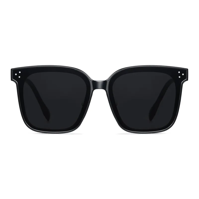 COLORE.IN TR/Memory Plastic Square Sunglasses Unisex-1