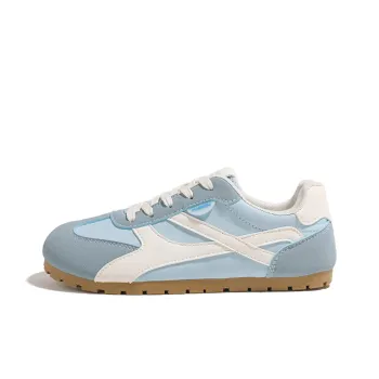 HUANQIU Slip Resistant, Breathable, Lightweight Low Top Casual Shoes Women's Blue