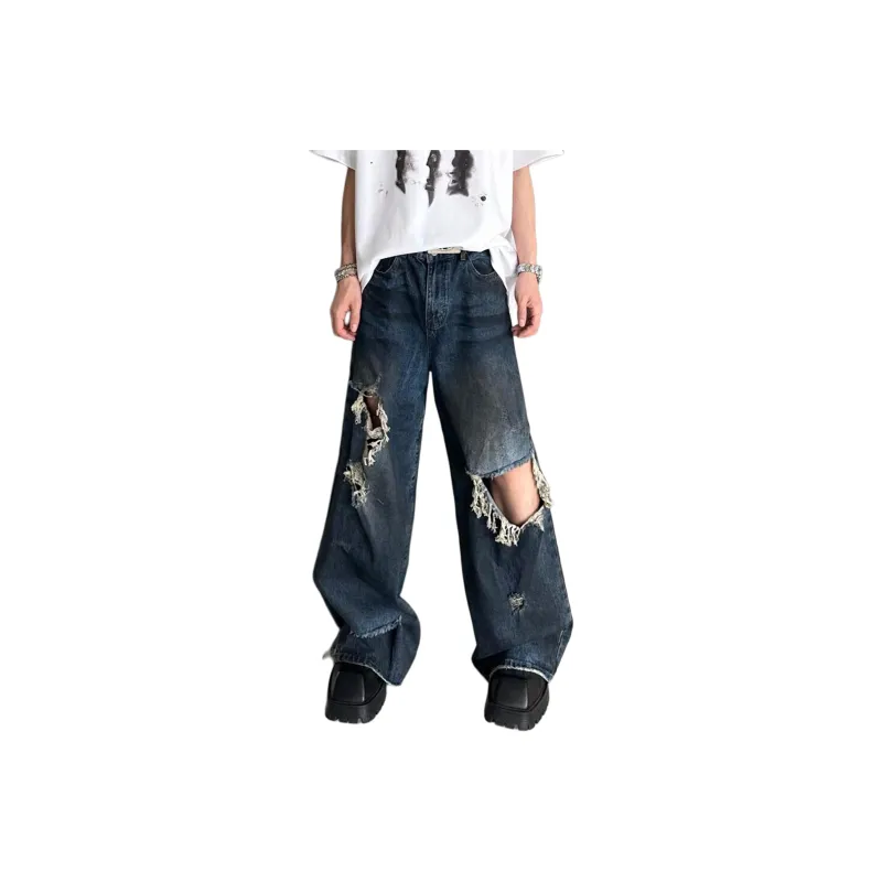 Imcrasy Jeans Unisex Blue-0