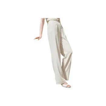 XIANGYING Suit Trousers Women's Beige