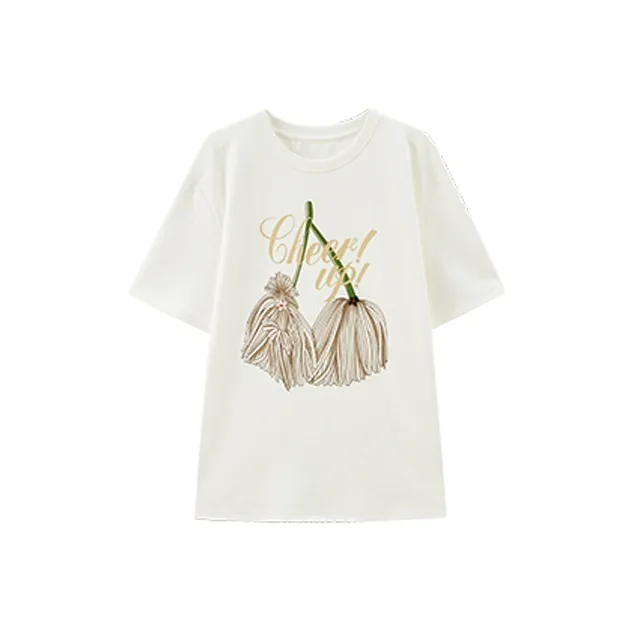 LUYOUYE Short Sleeved T Shirts Women's-5