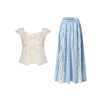 MA JOURNEE Two Piece Skirt Sets Women's