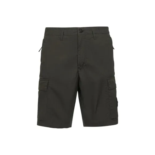 STONE ISLAND Cargo Shorts Men's Green