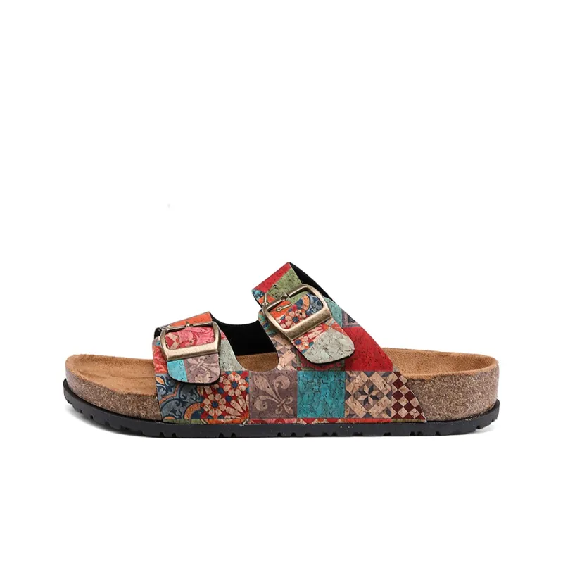 CHAOPAISHA Slip Resistant Odor Resistant Slide Slippers Women's-0