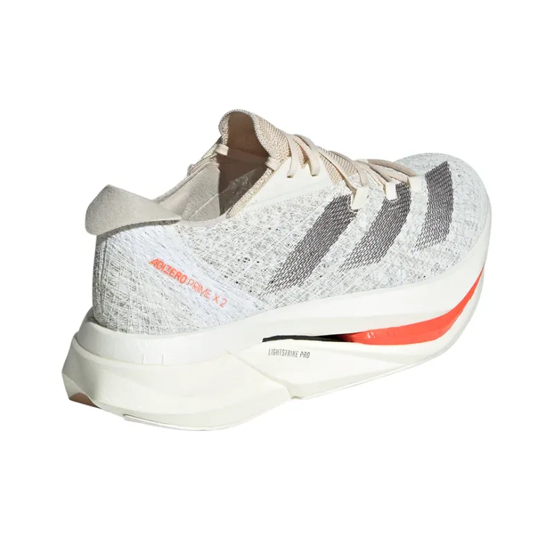Adidas Adizero Prime X 2.0 Cushioning, Wear Resistant Low Top Running Shoes Unisex Beige-2