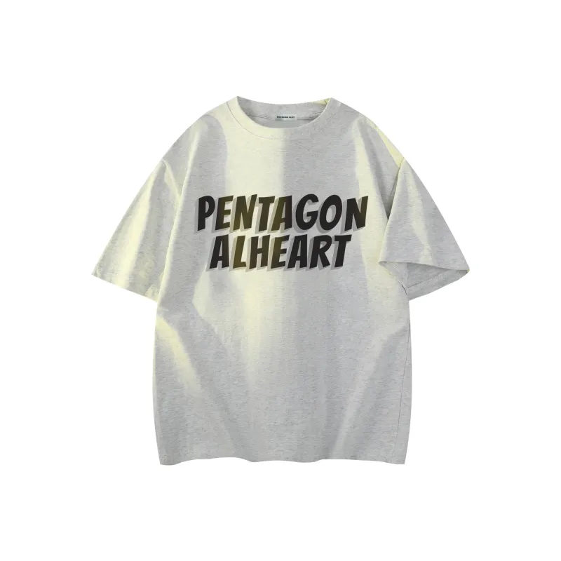 PENTAGONAL HEART T Shirt Unisex-15