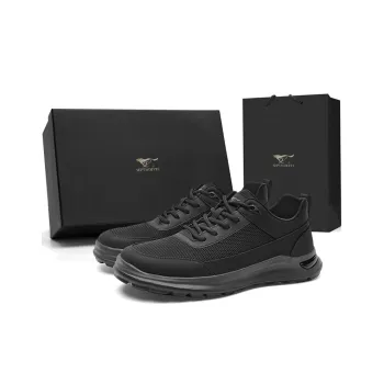 SEPTWOLVES Low Top Casual Shoes Men's Black