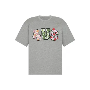 FORUYES T Shirts Women's Gray