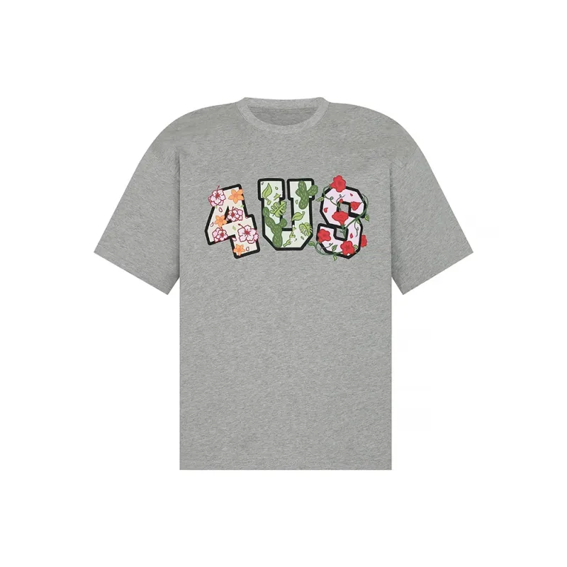 FORUYES T Shirts Women's Gray-0