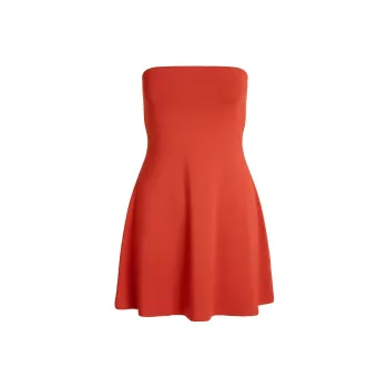 SKIMS SS25 SMOOTH LAYERS STRAPLESS MINI DRESS Sleeveless Dress Women's
