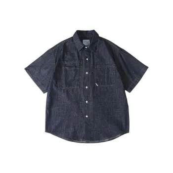 VERAF CA Shirts Unisex Denim Blue