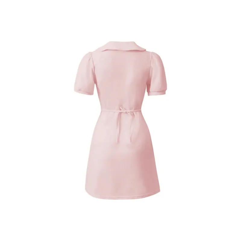 Mu Xiao Xin Short Sleeved Dress Women's-1
