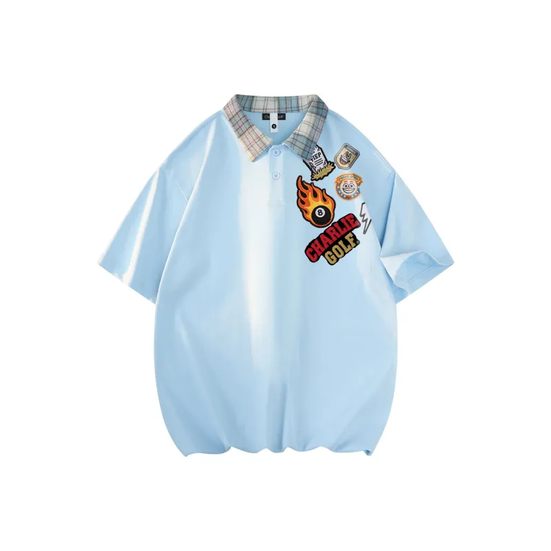 CHARLIE GOLF Polo Shirts Unisex-15