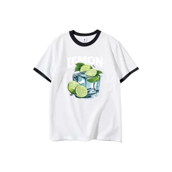 FAIRWHALE Drop Shoulder Sleeve T Shirt Women's