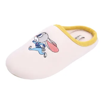 SHIGUDE x Disney Indoor Slippers Unisex, Apricot White