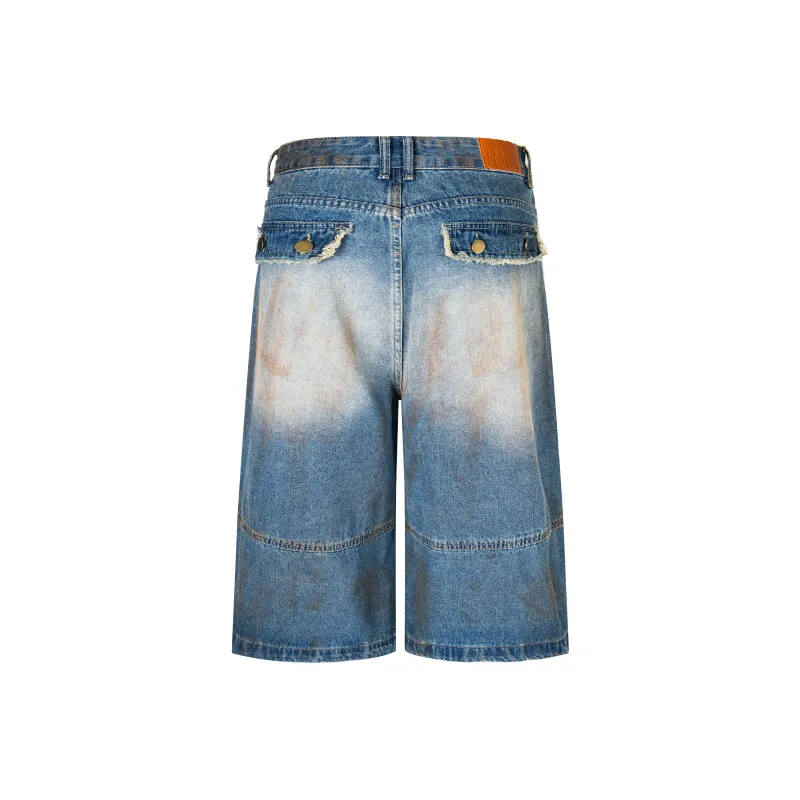 JASONWOOD Denim Shorts Unisex Blue-2