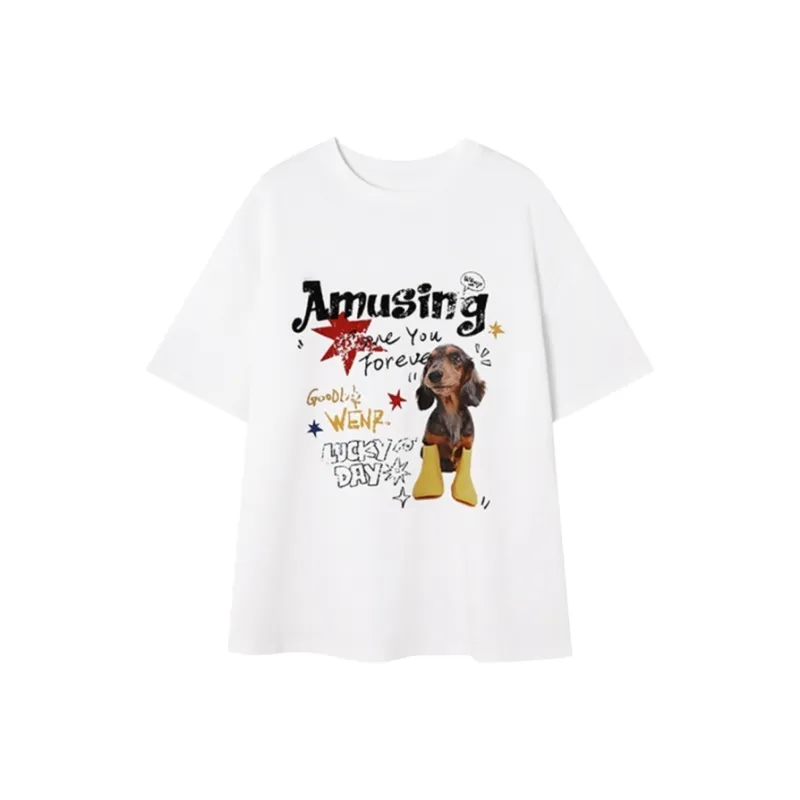 YGPRW T Shirts Women's White-0