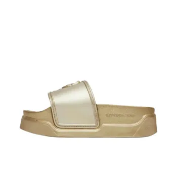 KARL LAGERFELD Slide Slippers Women's Gold