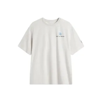 LiNing T Shirt Men's White Gray