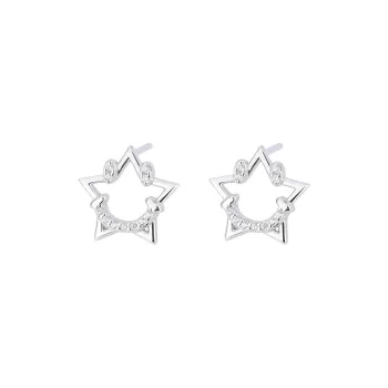 PHOENIXSILY 999 Fine Silver Stud Earrings Women's