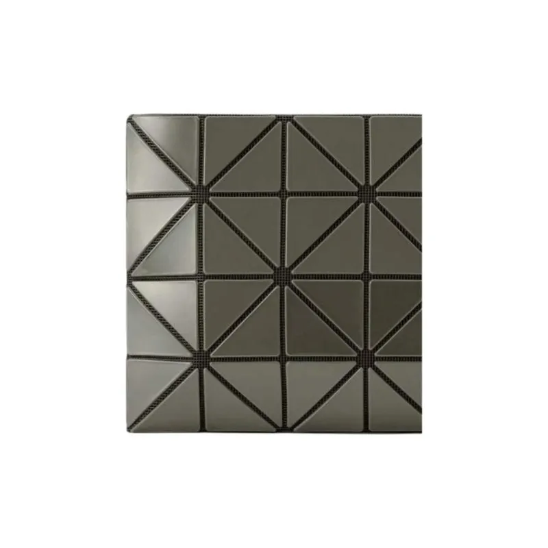 ISSEY MIYAKE PVC Polyvinyl Chloride Wallet Women's Charcoal-1