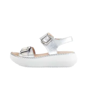 Gabor Fashion One Strap Sandals 5.5cm Women's Silver