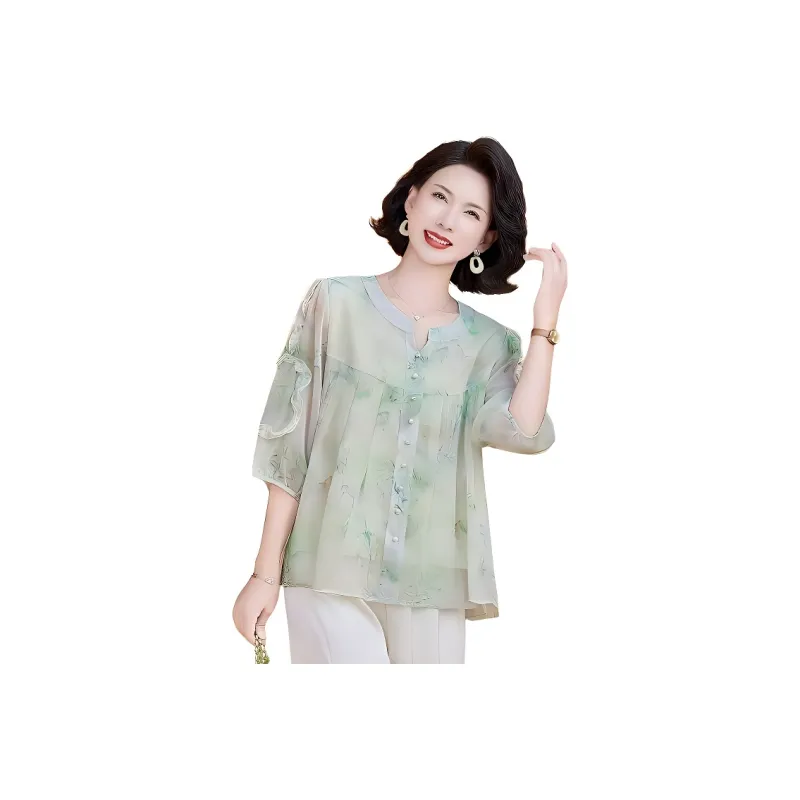 PIERRE CARDIN Chiffon Shirt Women's-0
