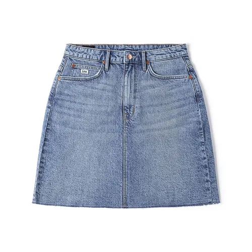 Lee SS25 UNIFREE Denim Short Skirts Womens Women's