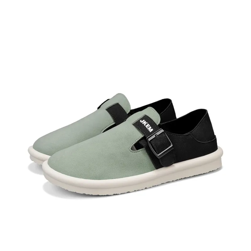 JKEM Shock Absorbers With Slip Resistant And Abrasion Resistant Properties Low Top Casual Shoes Men's-6