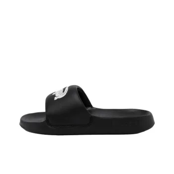 LACOSTE SERVE SLIDE 1.0 Slip Resistant Abrasion Resistant Slide Slippers Women's Black