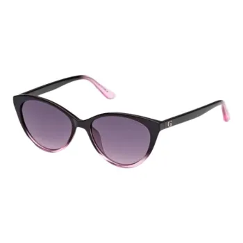 GUESS Injection Cat Eye Sunglasses Women's Black