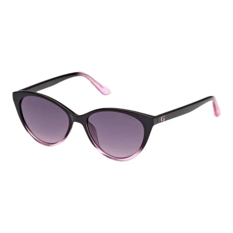 GUESS Injection Cat Eye Sunglasses Women's Black-0