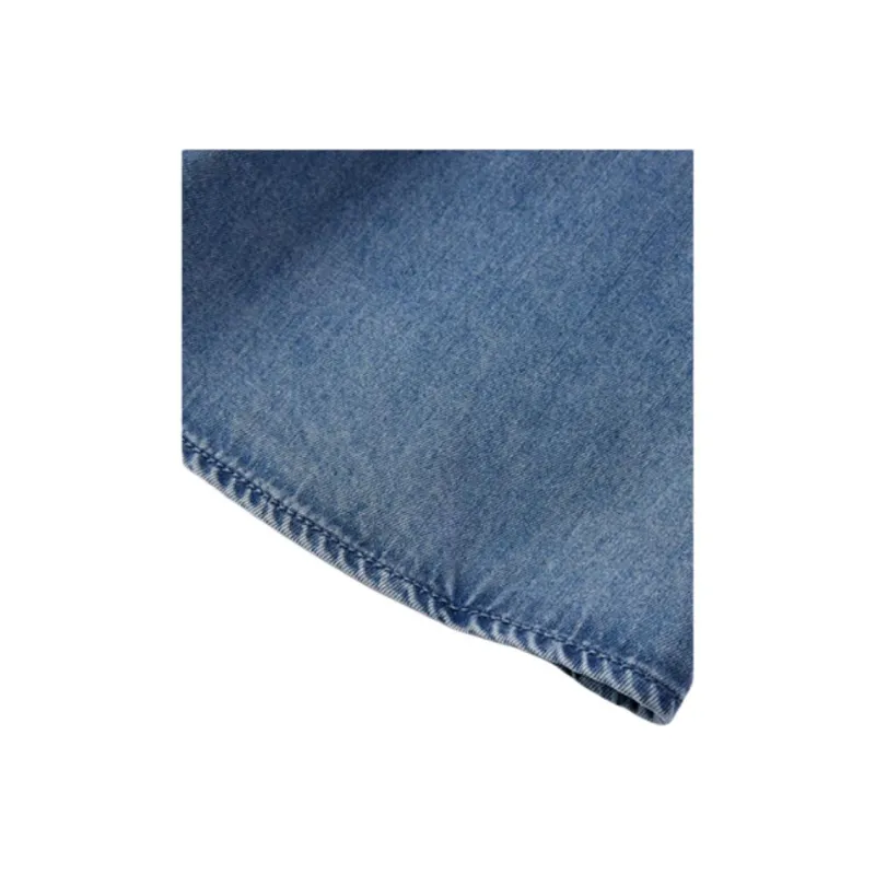 SEM/R Casual Short Skirts Women's Denim Medium Blue 88201-3