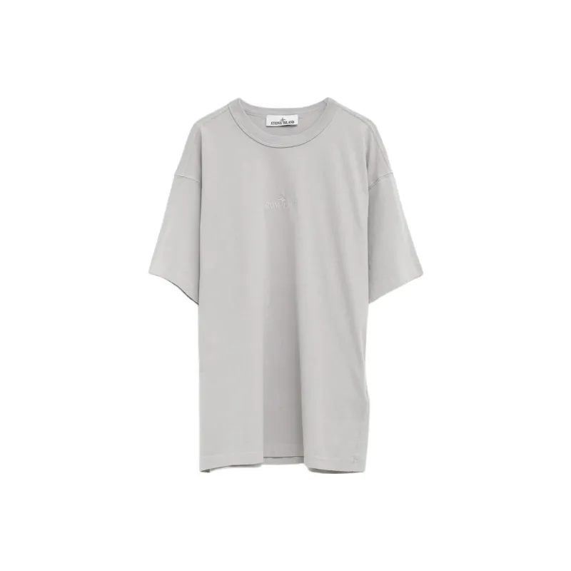 STONE ISLAND Embroidered logo T shirt-0