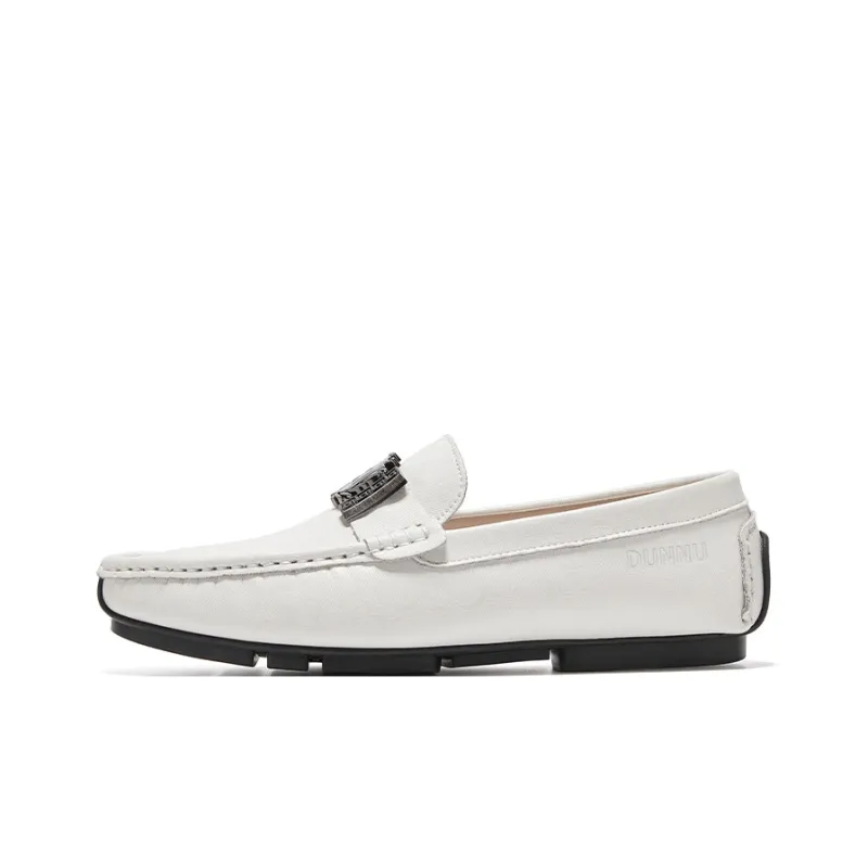 Dunnu Loafers Men White-4