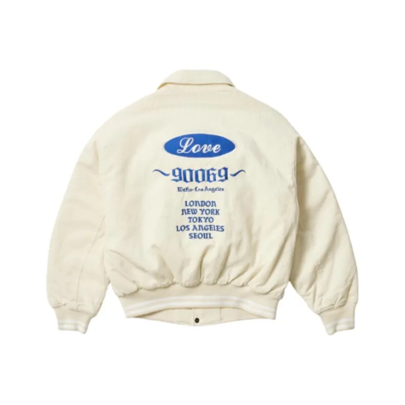 PALACE Love Varsity Jacket-2