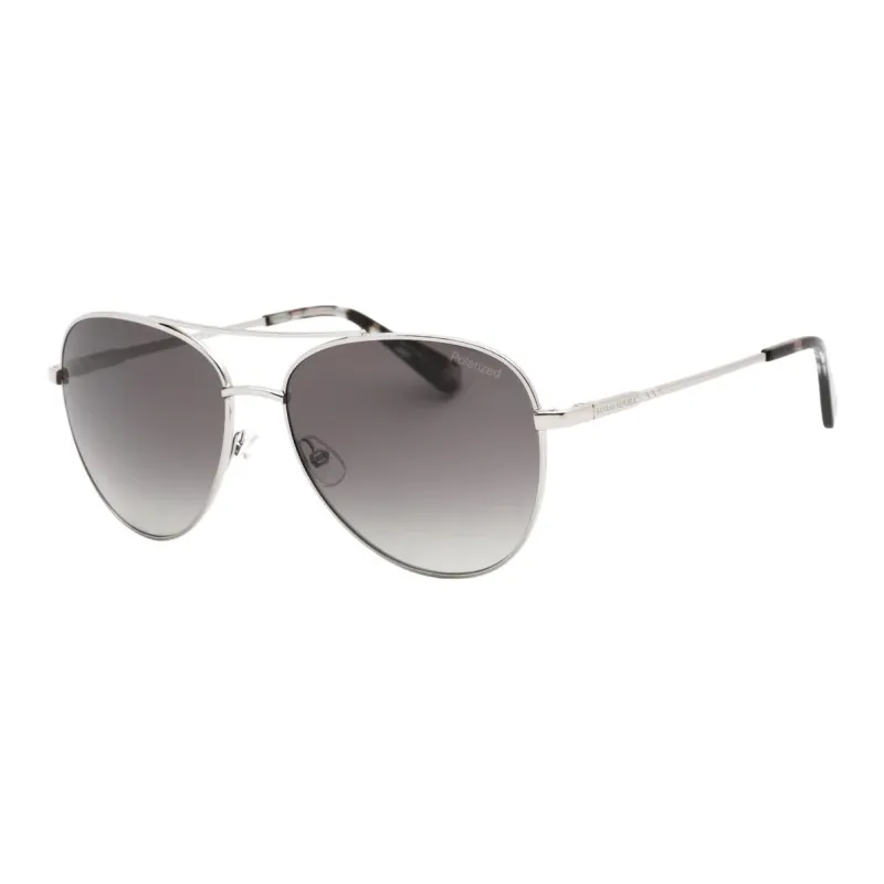 BANANA REPUBLIC Metal Aviator Sunglasses Women's Silver-0