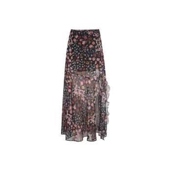 Little Pull Casual Long Skirt Women's