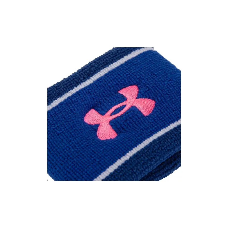 Under Armour Polyester Wristbands Unisex Blue-2