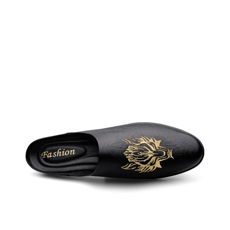 British Knights Rubber Sole Slip Resistant Closed Toe Slippers Men's Black-2