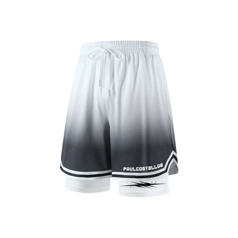 PAUL COSTELLOE Basketball Shorts Unisex-15