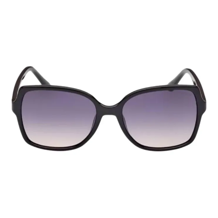GUESS Injection Butterfly Sunglasses Women's Black-2